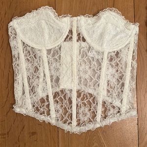Lace Corset Top